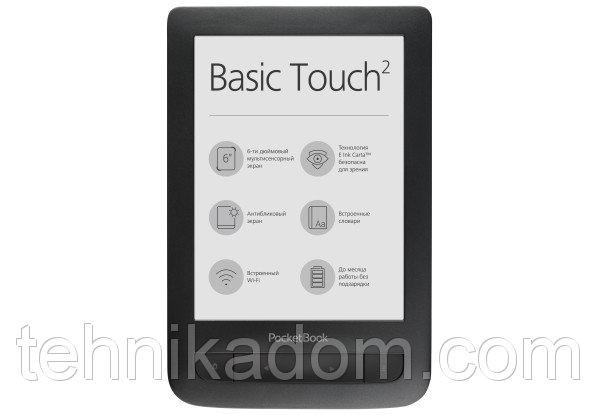 Электронная книга PocketBook 625 Basic touch 2 Black