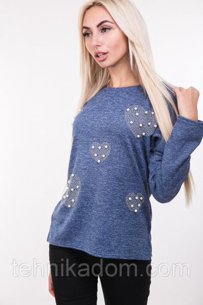 Кофта 64141 (джинс)