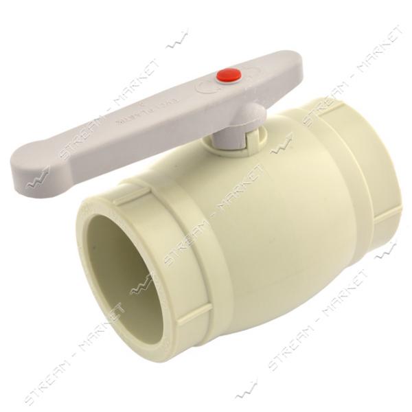 Кран шаровый EVSI PPR латунный шар 63х63мм