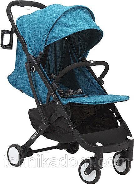 Прогулочная коляска Yoya Plus Бирюзовая с черной рамой (670064917)