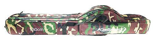 Фото  Чехол Kalipso камуфляж 130см под катушку 2 cекции