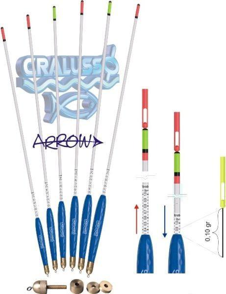 Фото  Поплавок Cralusso Arrow Waggler (1040) 18 г