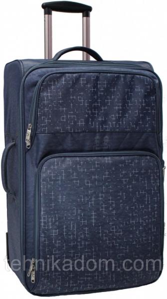 Украина Чемодан Bagland Леон большой 70 л. Темно серый (003767027)