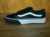 Кеди Vans Old Skool Black/White з комбінованою підошвою 43.5