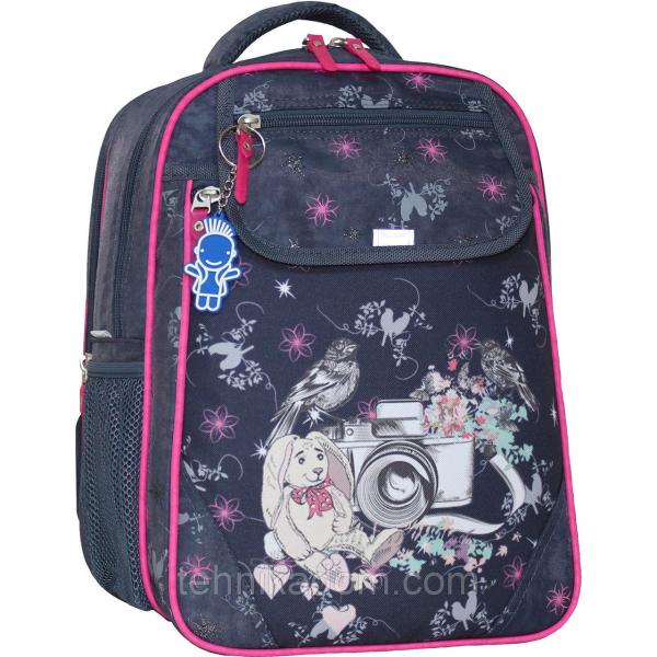 Украина Рюкзак школьный Bagland Отличник 20 л. серый 210к (0058070)