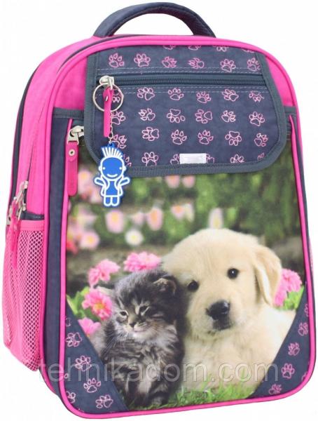 Украина Рюкзак школьный Bagland Отличник 20 л. серый 138д (0058070)