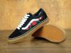 Кеди Vans Old Skool Gum Roses Black/White 4.5