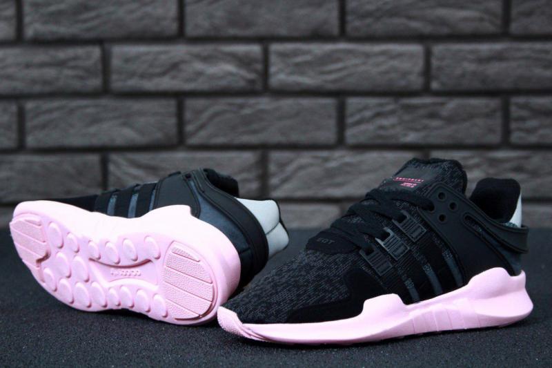 Фото Новинки №2., Жіноче взуття :, Adidas, EQT Жіночі кросівки, obuwie do begania Adidas EQT Support ADV Black Pink.