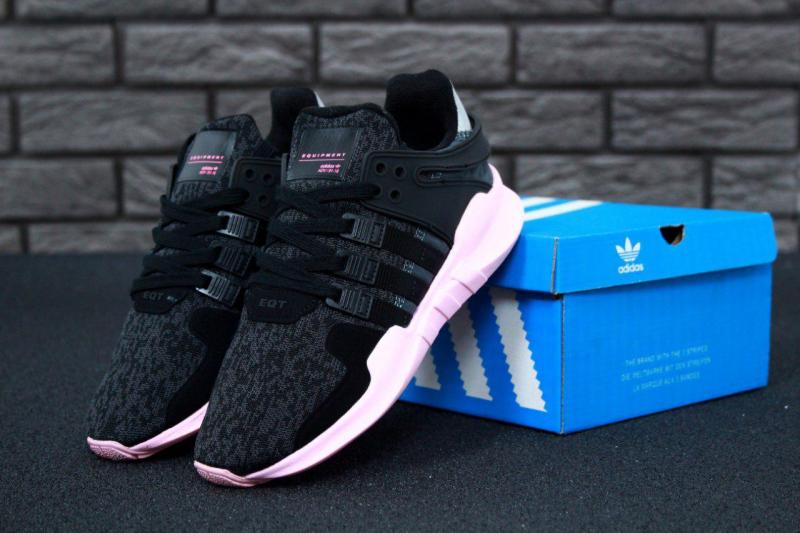 Фото Новинки №2., Жіноче взуття :, Adidas, EQT Жіночі кросівки, obuwie do begania Adidas EQT Support ADV Black Pink.