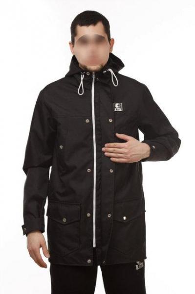 Фото Одяг, Куртки, вітрівки, парки: Парка Ястребь Taras Casual Осень черная черная L