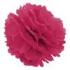 Декор бумажные Помпоны 35 см фуксия 0023