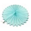 Веерный круг тишью 20 см голубой 0001