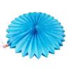 Веерный круг тишью 20 см лазурный 0003