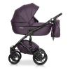 Детская универсальная коляска 2 в 1 Riko Naturo Ecco 01 Plum