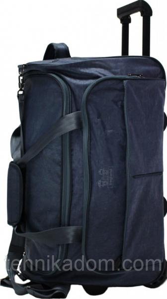 Украина Сумка дорожная Bagland Таллин 58 л. Темно серый (0037070)