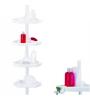 Полка для ванной Ansan N02 белый #PO