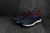 Кроссовки A 118-19 (Nike Air Max 98 x Supreme) (весна-осень, мужские, кожа прессованая, синий)