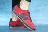 Кроссовки Classik 1606-2 (Adidas Jeans) (весна-осень, мужские, замш, бордовый)