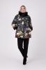 Зимняя женская куртка с принтом Riches 692 Большие размеры 48-68 48