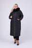 Зимнее женское пальто с песцом Riches 693 (куртка) Большие размеры 52-64 54