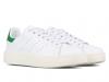  Женские кроссовки adidas Stan Smith Bold W (Адидас Стэн Смит) белые с зеленым Кроссовки, кеды женские на Электронном рынке Украины