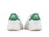  Женские кроссовки adidas Stan Smith Bold W (Адидас Стэн Смит) белые с зеленым Кроссовки, кеды женские в Украине