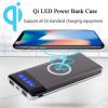 Батареи и аккумуляторы - Power Bank с беспроводной зарядкой QI на 27800 мАч