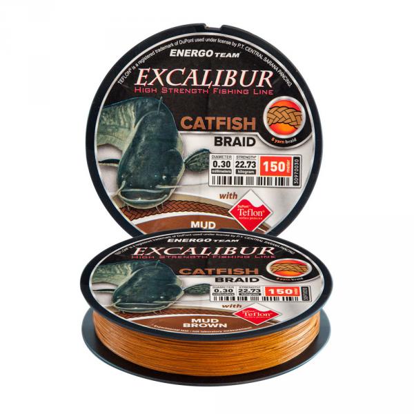 Фото  Шнур EXCALIBUR CATFISH 8 BRAID 150 м 0,30 мм