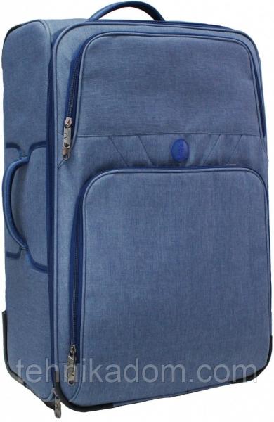 Украина Чемодан Bagland Леон большой 70 л. Синий (003766927)