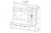  ДСВ мебель-Гостиная №3 Софи Стенки для гостиных в Крыму