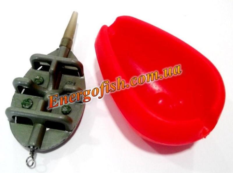 Фото  Набор Кормушка Carp Expert Method с мягкой оправкой 40 г