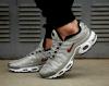 Мужские кроссовки Nike Air Max Tn + (Premium-class) серебристые 41