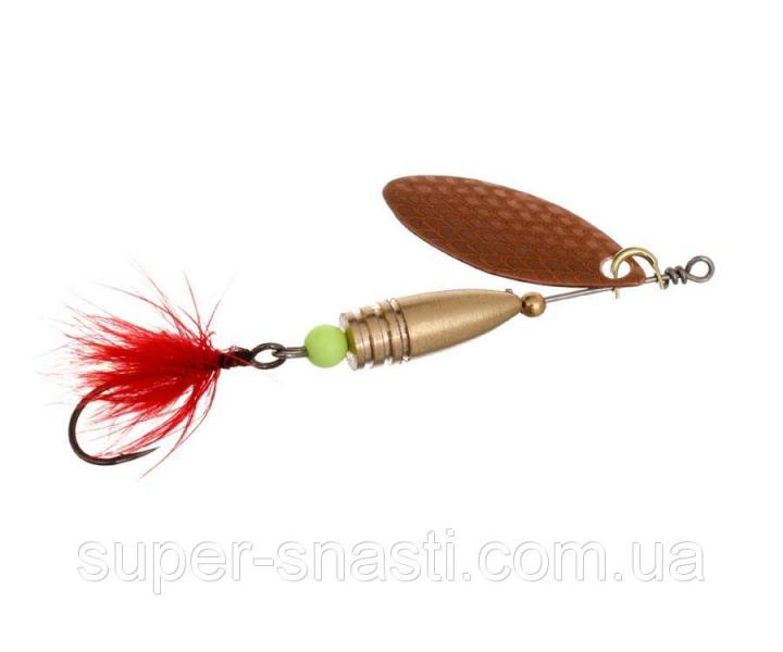 Блесна Flagman Wasp 3.5г Медь Красная муха