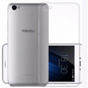 Силиконовый чехол Meizu U10 (прозрачный) (Код товара:3195)