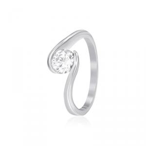 Фото ЖЕНСКИЕ ТОВАРЫ, Серебряные украшения, Серебряные кольца Серебряное кольцо Silvex925 с цирконием Swarovski Zirconia 17.8 мм модели К2С/702-И