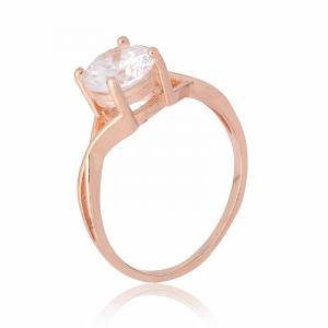 Фото ЖЕНСКИЕ ТОВАРЫ, Серебряные украшения, Серебряные кольца Серебряное кольцо Silvex925 с фианитом 18.1 мм модели К3Ф/862-К