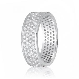 Фото ЖЕНСКИЕ ТОВАРЫ, Серебряные украшения, Серебряные кольца Серебряное кольцо Silvex925 с фианитом 19.3 мм модели КК2Ф/А373-О