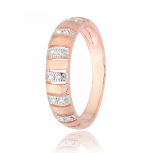 Фото ЖЕНСКИЕ ТОВАРЫ, Серебряные украшения, Серебряные кольца Серебряное кольцо Silvex925 с фианитом 18.1 мм модели КК32Ф/495-К