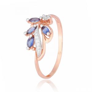 Фото ЖЕНСКИЕ ТОВАРЫ, Серебряные украшения, Серебряные кольца Серебряное кольцо Silvex925 с фианитом 20.0 мм модели КК3ФС/002-Р