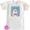 Футболка Ripndip x Supreme 'White' (ориг.бирка) белый