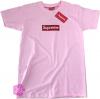 Футболка Supreme 'Pink' (ориг.бирка) розовый L