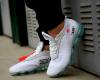 Мужские кроссовки Nike Air Vapormax x Off White 2018 (Premium-class) белые 42