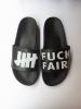 Undefeated Slippers Black/White