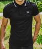 Футболка Поло "Fred Perry" Черная поло fred perry black чёрное футболка черная чёрная.