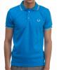 Футболка Поло «Fred Perry» голубая поло fred perry электрик цвет голубой Fred perry