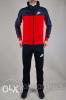 Спортивный костюм красны й с серым или черным. Весна-лето -Осень 2018 темно-синий+красный, свыше 56 размера уточняйте стоимость отдельно, 30р 495грн