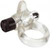 Кольцо вибрирующее Vibro Ring Clitoral Tongue Clear .