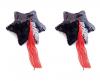 Пестис Black Star Shape Sequin Pasties 8cm