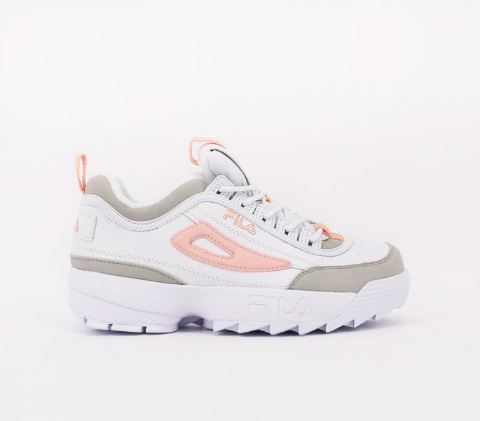 Фото Новинки №2., Жіноче взуття :, FILA Взуття FILA DISRUPTOR II White Orange 40