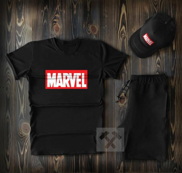 Летний костюм Marvel (Premium-class) комплект 3 в 1 M